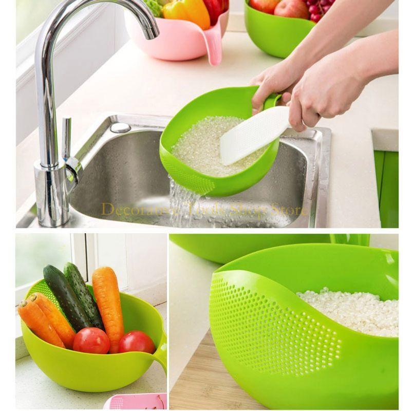 QX2E Rice Vegetable Fruit Bean - Kitchen Gadgets Rice Filter avis et prix