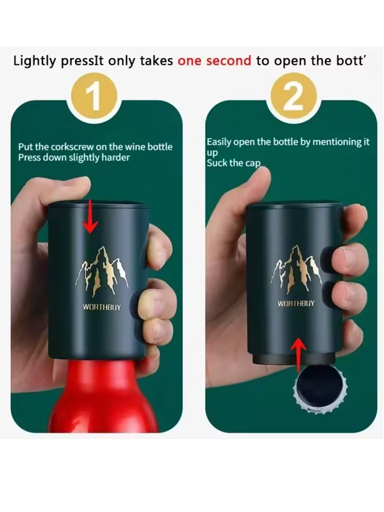 1Pcs Automatic Beer Bottle Ope - Kitchen Home Gadgets avis et prix