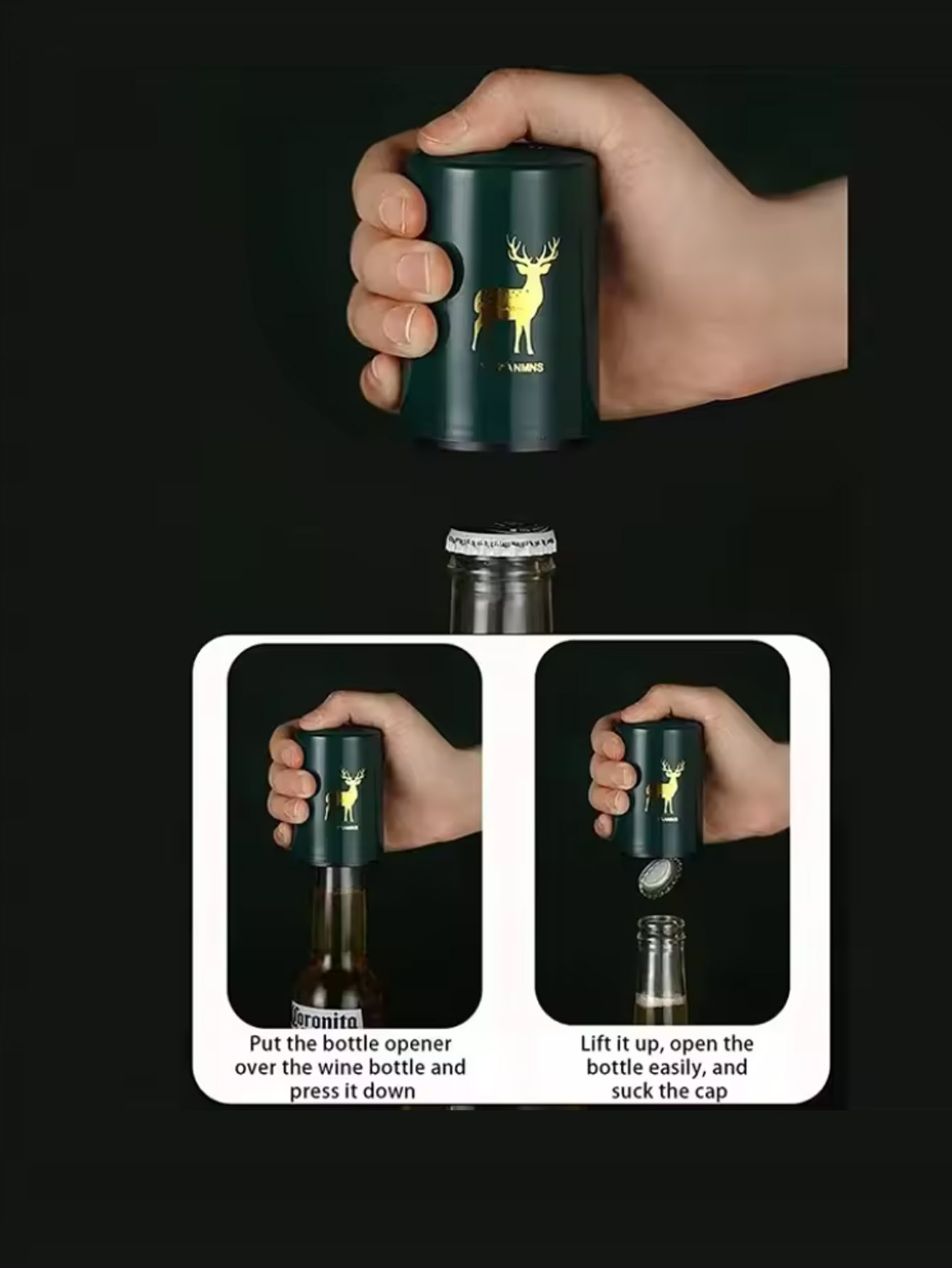 1Pcs Automatic Beer Bottle Ope - Kitchen Home Gadgets avis et prix
