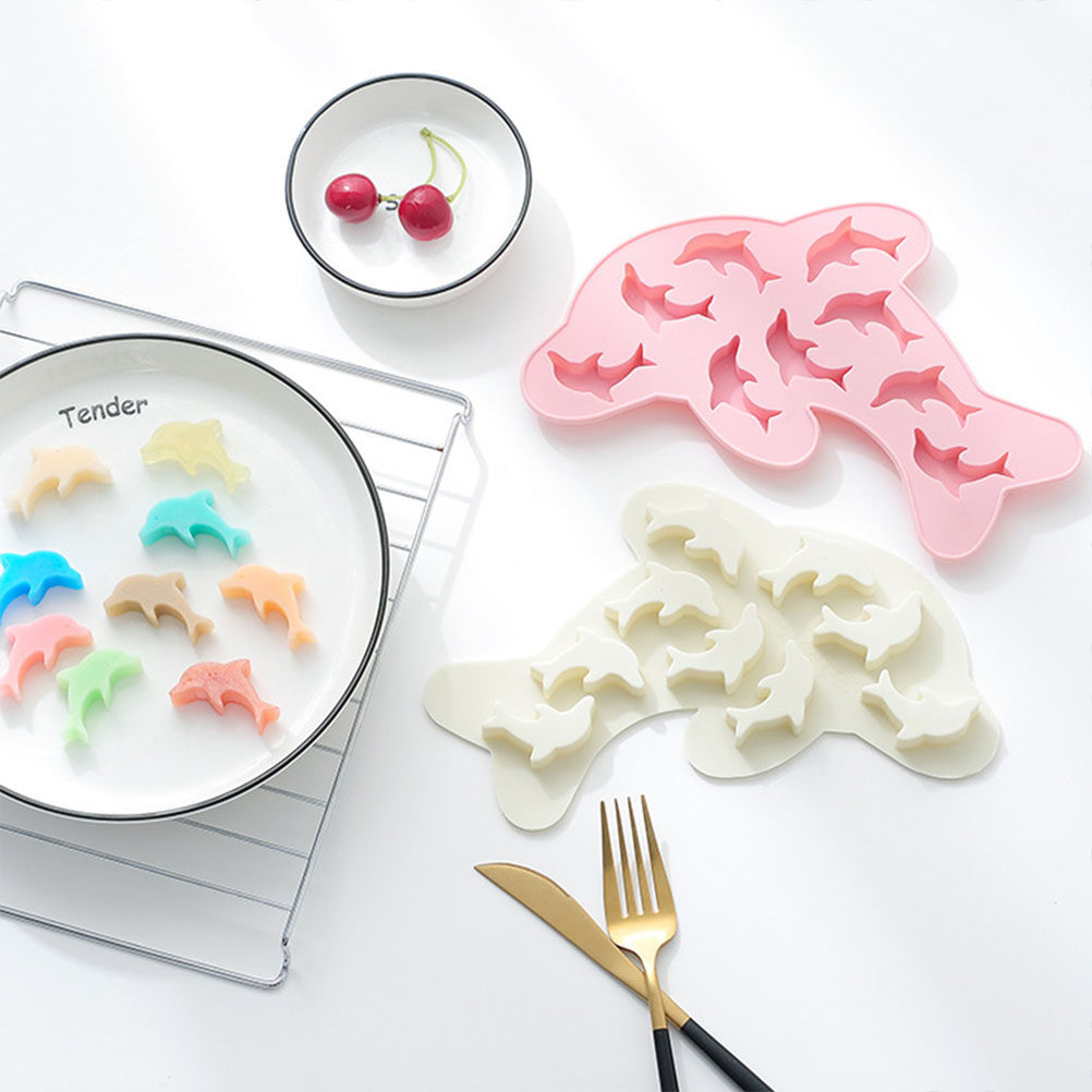 2Pcs Dolphin Chocolate Mold Si - Kitchen Home Gadgets avis et prix