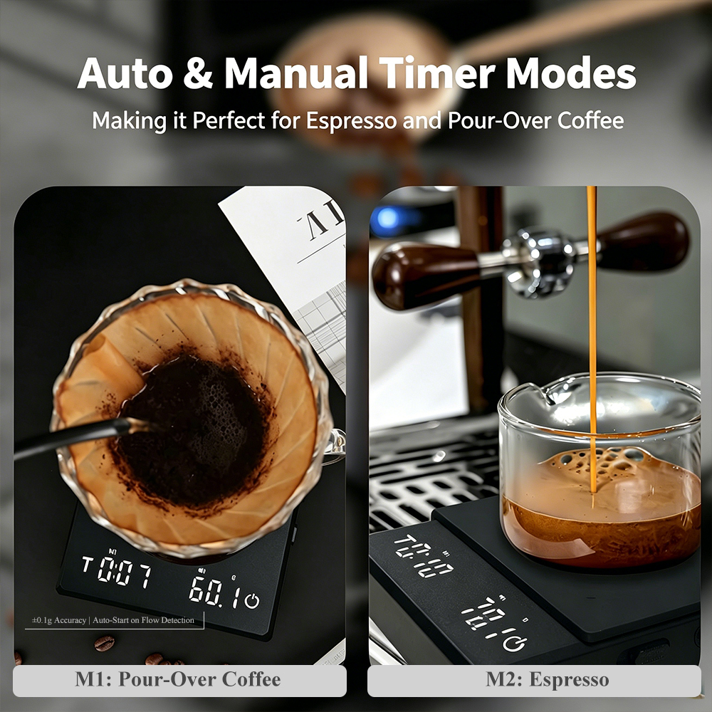 Mini Digital Coffee Scale with - Kitchen Timer Digital avis et prix