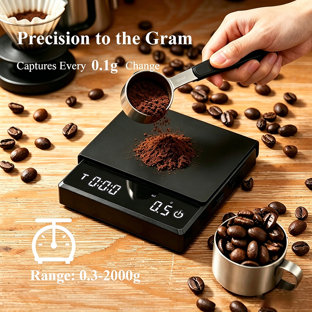 Mini Digital Coffee Scale with - Kitchen Timer Digital avis et prix
