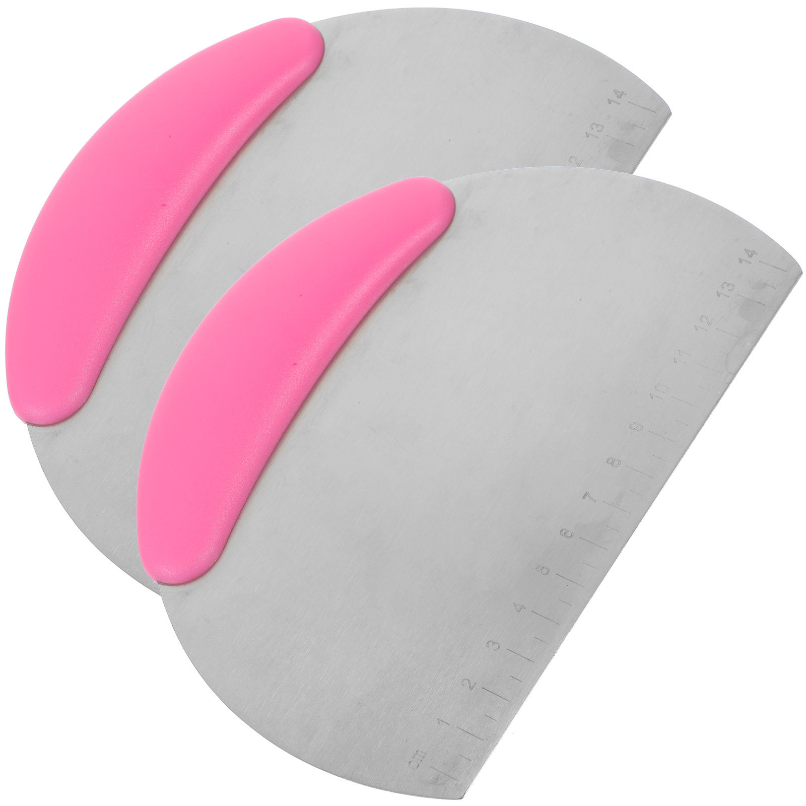 2Pcs Silicone Dough Scraper Se - Silicone Spatula Set avis et prix