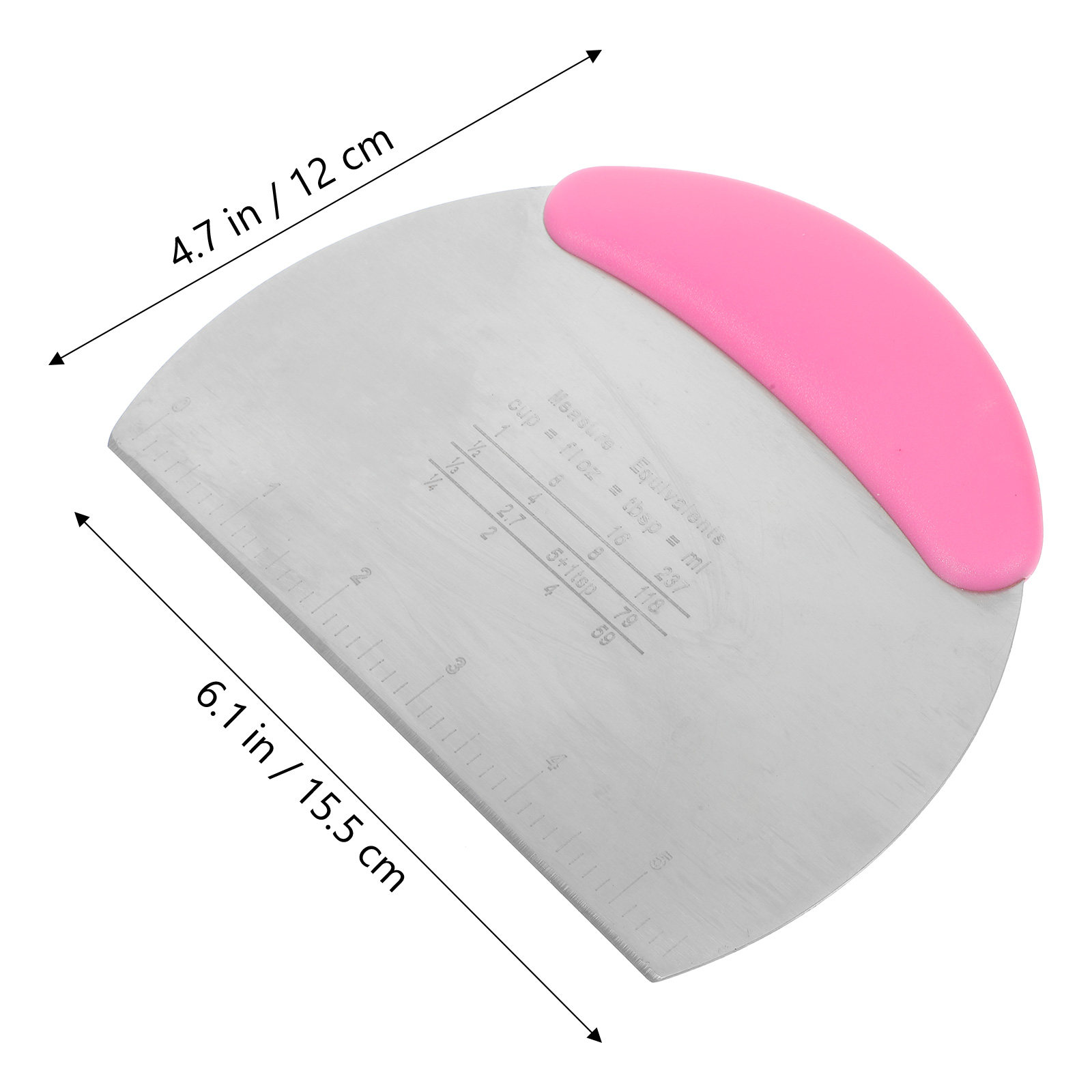 2Pcs Silicone Dough Scraper Se - Silicone Spatula Set avis et prix