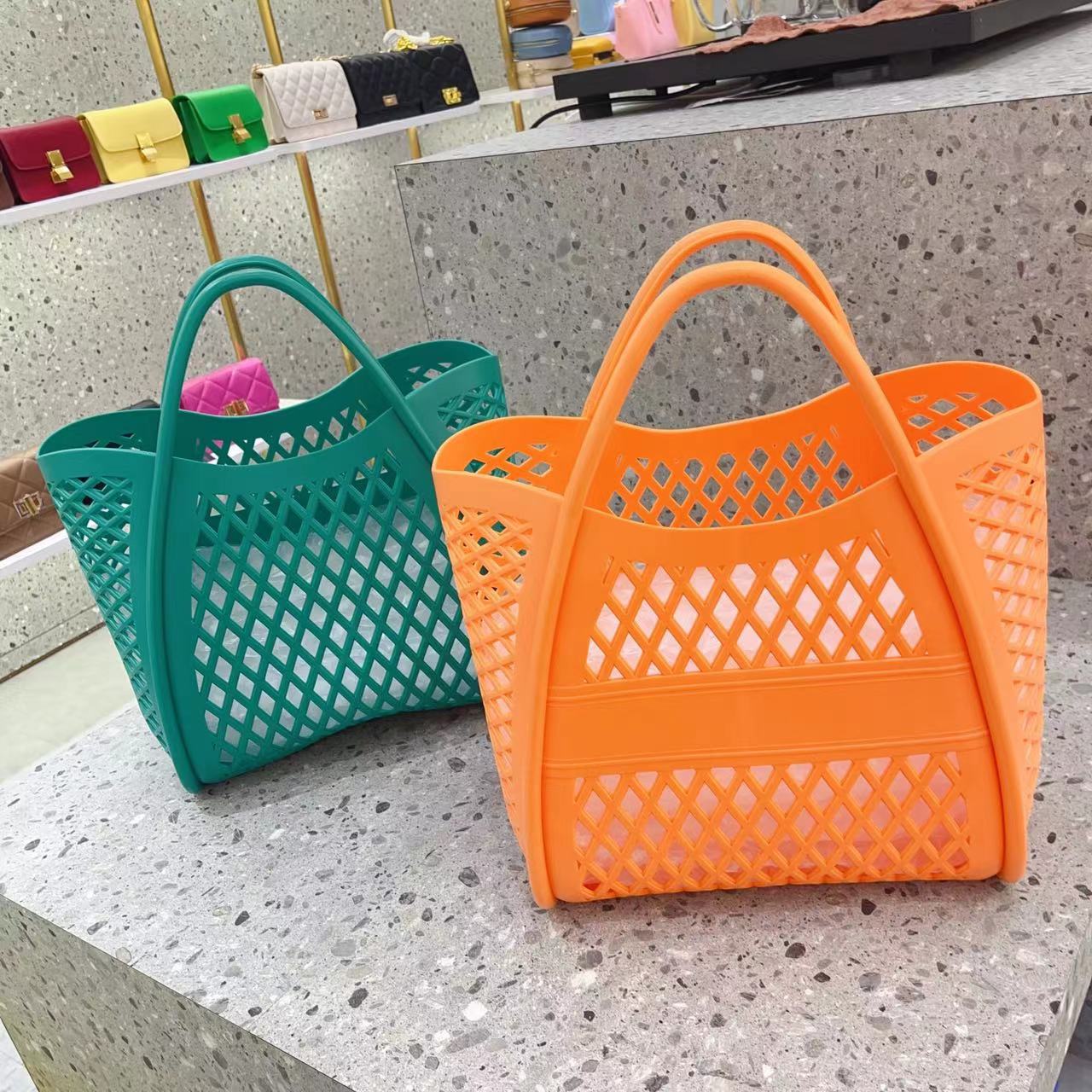 Jelly Handbag Silicone Hollowe - Silicone Steamer Basket avis et prix