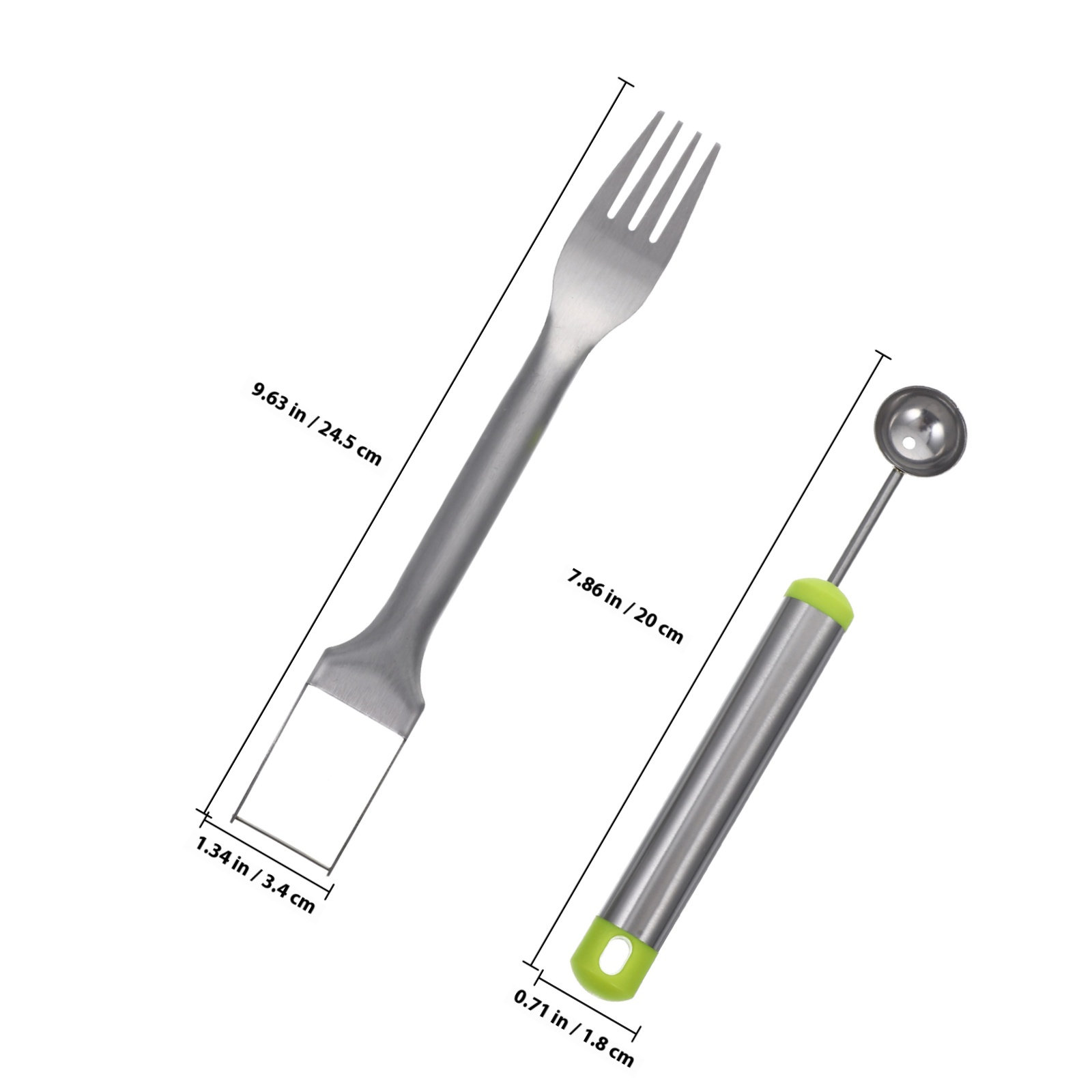 1 Set Of Metal Watermelon Slic - Kitchen Gadgets Usa avis et prix