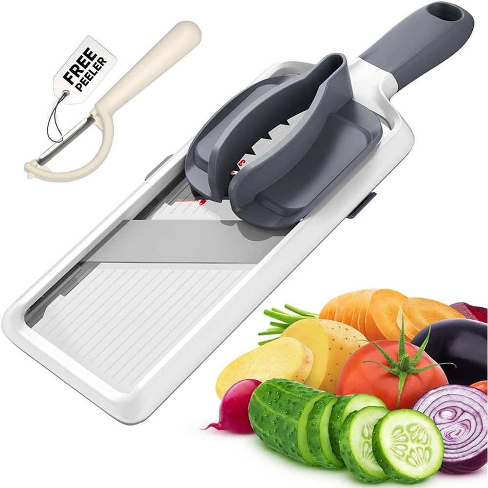 Adjustable Stainless Steel Man - Mandoline Slicer avis et prix