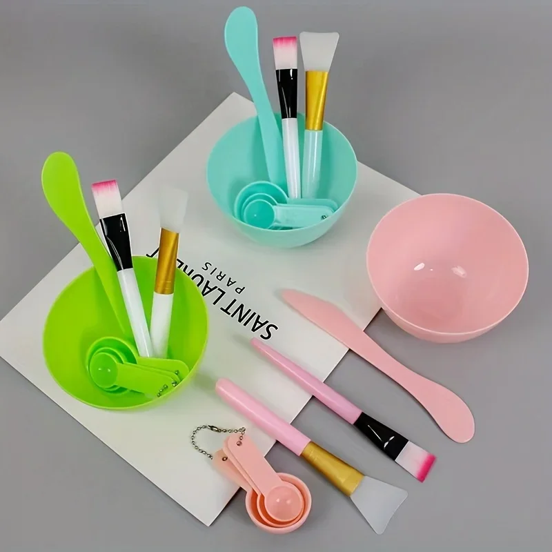 Face Mask Mixing Bowl Set, 7 I - Silicone Spatula Set avis et prix
