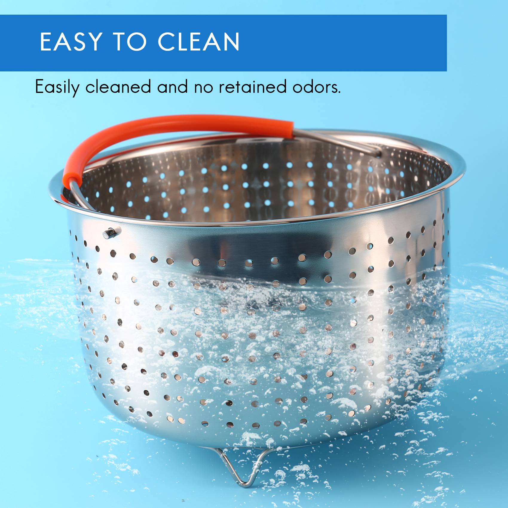 A71Z Stainless Steel Steamer B - Silicone Steamer Basket avis et prix