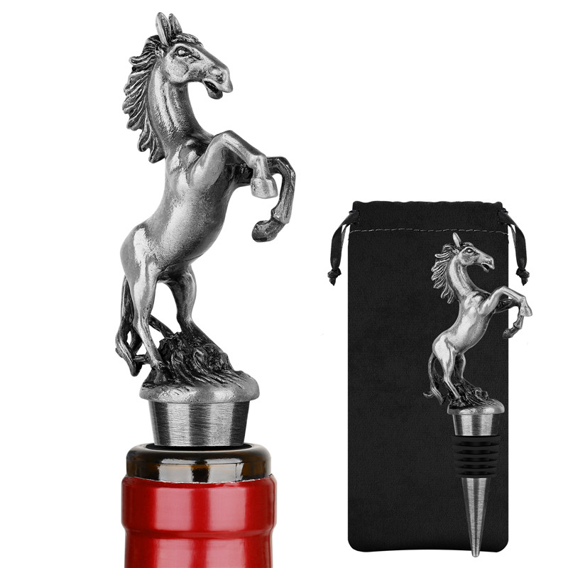 Creative Horse Shape Wine Stop - Kitchen Gadgets Club avis et prix