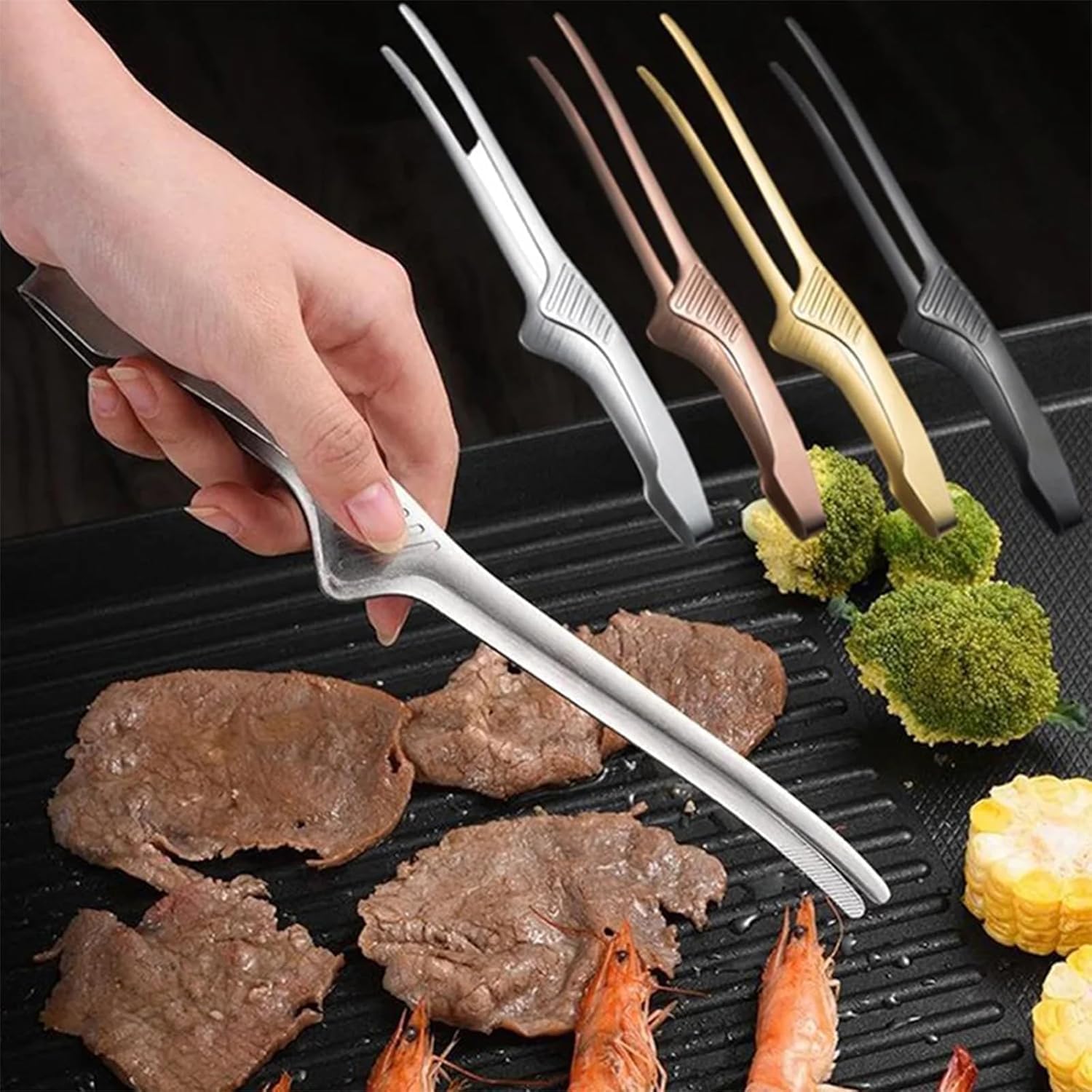 1/2/5Pcs Stainless Steel Food  - Korean Kitchen Gadgets avis et prix