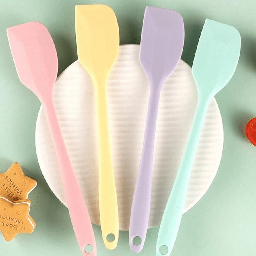 4PCS Cream spatula Silicone Sp - Silicone Spatula Set avis et prix