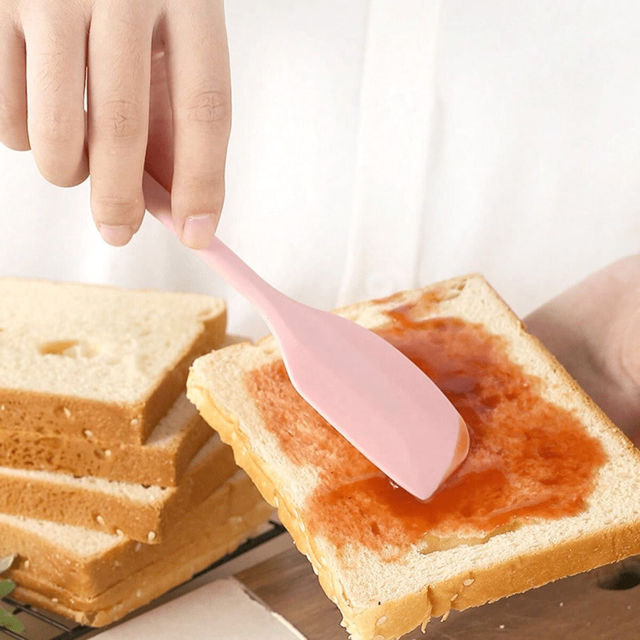 4PCS Cream spatula Silicone Sp - Silicone Spatula Set avis et prix