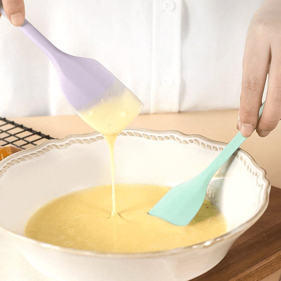 4PCS Cream spatula Silicone Sp - Silicone Spatula Set avis et prix